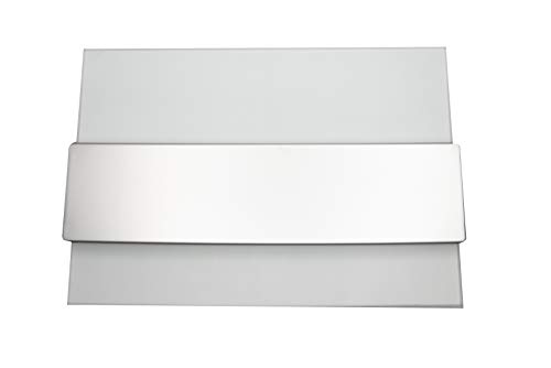 Moderne Delux Unterputz Kleinverteiler 8 12 und 24 Module Sicherungskasten Verteilerkasten für Wand Einbau 1-reihig und 2-reihig IP4x (12 Module weiss Glas) von LATRANS