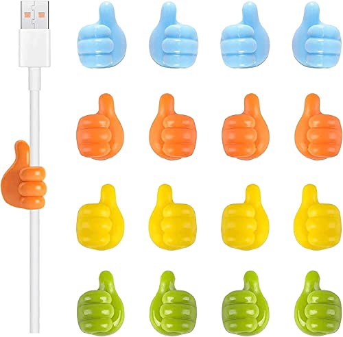 LATRAT 16 Stück Kabelhalter Selbstklebend Kabelclips, Halterungen Kabel Organizer Set für Schreibtisch, Netzkabel, USB Ladekabel, Audiokabel, usw LATRAT 16 Stück Kabelhalter Selbstklebend Kabelclips, Halterungen Kabel Organizer Set für Schreibtisch, Netzkabel, USB Ladekabel, Audiokabel, usw von LATRAT