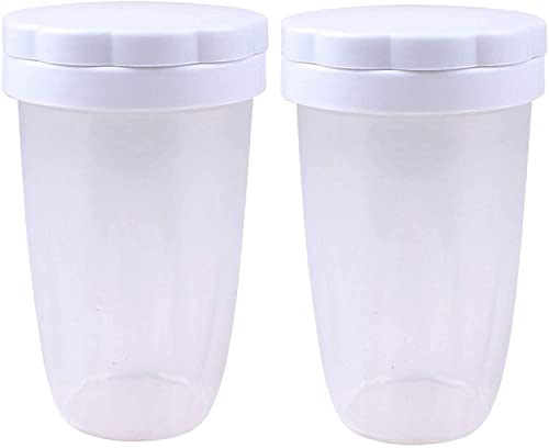 LATRAT 2 Pcs Puderzuckerstreuer Mehlstreuer mit Deckel Mehlsieb Puderzucker Sieb Kakaostreuer Pulvestreuer Zimtpulver Mehl Gewürze Kuchen Backen Kochen Küchenhelfer LATRAT 2 Pcs Puderzuckerstreuer Mehlstreuer mit Deckel Mehlsieb Puderzucker Sieb Kakaostreuer Pulvestreuer Zimtpulver Mehl Gewürze Kuchen Backen Kochen Küchenhelfer von LATRAT