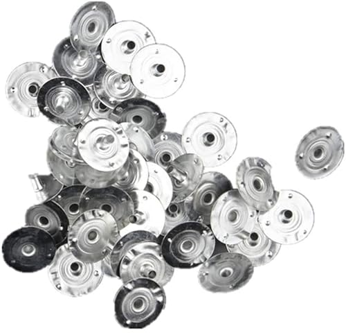 LATRAT 300 Stücke Kerzendocht Halter Dochtfüße Metall Basen Kerze Wick Tabs Runddocht Fuß DIY Kerzenherstellung Teelichter Runddochte Zubehör LATRAT 300 Stücke Kerzendocht Halter Dochtfüße Metall Basen Kerze Wick Tabs Runddocht Fuß DIY Kerzenherstellung Teelichter Runddochte Zubehör von LATRAT