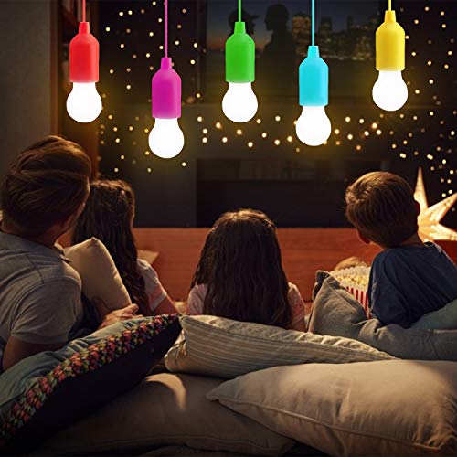 LATTCURE Lamping LED Leuchte, Lampen Camping Laterne, Tragbare 5 Stück Licht für Wandern, Angeln, Schreibtisch, Camping, Zelt, Garten, BBQ oder einfach als dekorative Lampe von LATTCURE