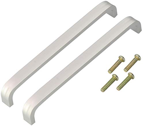LAUBLUST Möbelgriffe im 2er Set - Aluminium Silbern, Lochabstand 128mm | Modernes Metallgriff-Design LAUBLUST Möbelgriffe im 2er Set - Aluminium Silbern, Lochabstand 128mm | Modernes Metallgriff-Design von LAUBLUST