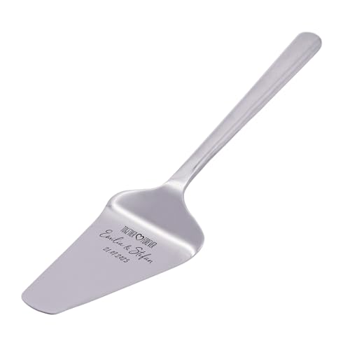 LAUBLUST Tortenheber zur Hochzeit - Kuchenheber Personalisiert mit Gravur - Together Forever Motiv | Hochzeitsgeschenk für Brautpaare | Edelstahl - Graviertes Geschenk zur Hochzeit LAUBLUST Tortenheber zur Hochzeit - Kuchenheber Personalisiert mit Gravur - Together Forever Motiv | Hochzeitsgeschenk für Brautpaare | Edelstahl - Graviertes Geschenk zur Hochzeit von LAUBLUST