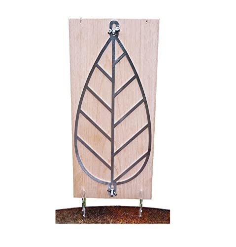 LAUBSCHAL 34 cm Flammlachsbrett - Flammlachsbretter mit Halterung aus Edelstahl - Lachsbrett aus Buche - Feuerschale - Räucherbrett - Flammlachs - Made in Germany LAUBSCHAL 34 cm Flammlachsbrett - Flammlachsbretter mit Halterung aus Edelstahl - Lachsbrett aus Buche - Feuerschale - Räucherbrett - Flammlachs - Made in Germany von LAUBSCHAL