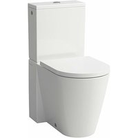 Laufen - Kartell Stand-WC für Spülkasten, Tiefspüler, ohne Spülrand, 370x660x430, Farbe: Weiß - H8243370000001 von LAUFEN