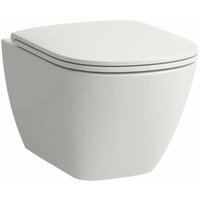 Laufen Lua - Wand-WC mit WC-Sitz SoftClose, Rimless, weiß H8660800000001 Laufen Lua - Wand-WC mit WC-Sitz SoftClose, Rimless, weiß H8660800000001 von LAUFEN