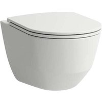 Laufen Pro - Wand-WC Compact mit SLIM Sitz, SoftClose, Rimless, weiß H8669550000001 Laufen Pro - Wand-WC Compact mit SLIM Sitz, SoftClose, Rimless, weiß H8669550000001 von LAUFEN