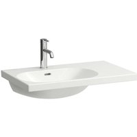 Laufen - lua Waschtisch, 1 Hahnloch, mit Überlauf, 750x460mm, von LAUFEN
