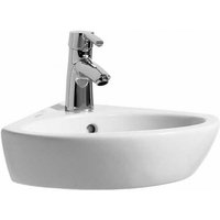 Pro Eck-Handwaschbecken 1 hl mittig, mit ül, weiß 8169580001041 - Laufen von LAUFEN