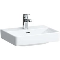 Pro s - Handwaschbecken, 450x340 mm, 1 Hahnloch, weiß H8159610001041 - Laufen von LAUFEN