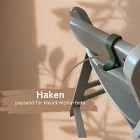 Haken Set Passend Für Hauck Kinderhochstuhl Alpha+Beta/Ordnung Am Tisch Kindirucksack Latz Schnuller von LAUFRADHALTERde