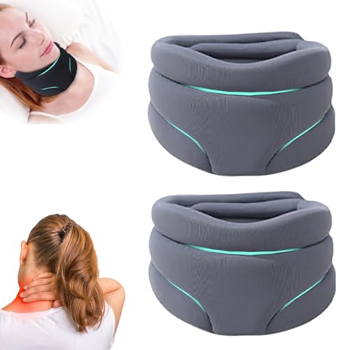 2 Stück Nackenstütze, Halskrause Mensch, Neuleben Snooze Nackenstütze gegen Schnarchen, Schlafhilfe Nackenstütze, Neck Support Sleep Good Nackenkissen Nackenbuckel Weg Witwenbuckel Korrektur(Grau) 2 Stück Nackenstütze, Halskrause Mensch, Neuleben Snooze Nackenstütze gegen Schnarchen, Schlafhilfe Nackenstütze, Neck Support Sleep Good Nackenkissen Nackenbuckel Weg Witwenbuckel Korrektur(Grau) von LAUFUY