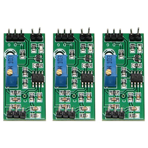 LAUGHERER 3 StüCke LM393 3,5-24V Spannungs Komparator Modul mit LED Anzeige Analoge Komparator Steuerung mit Pegel Ausgang von LAUGHERER