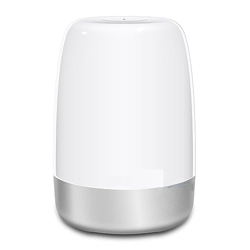 LAUGHERER Touch Wake Up Nachtlicht mit Sonnenaufgang Simulation Wecker Warmweiß Nachttischlampe für Kinderzimmer von LAUGHERER