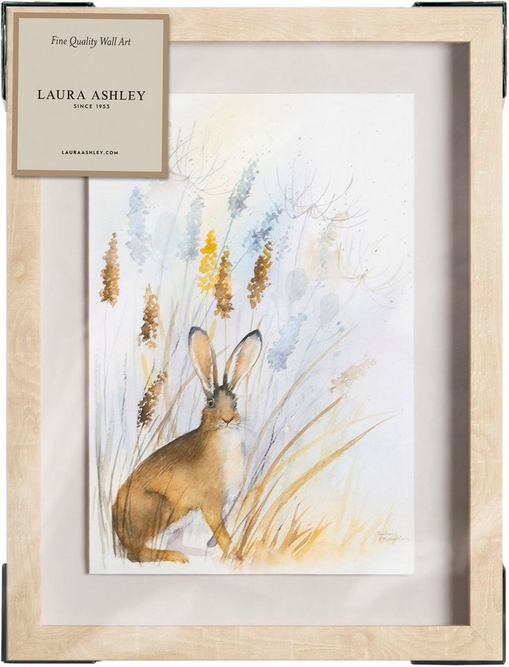 LAURA ASHLEY Bild mit Rahmen Country Hare, (1 St), Bilder 40x30cm von LAURA ASHLEY