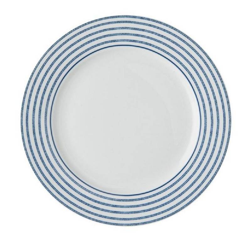 LAURA ASHLEY Frühstücksteller Teller Blueprint Candy Stripe (20cm) von LAURA ASHLEY