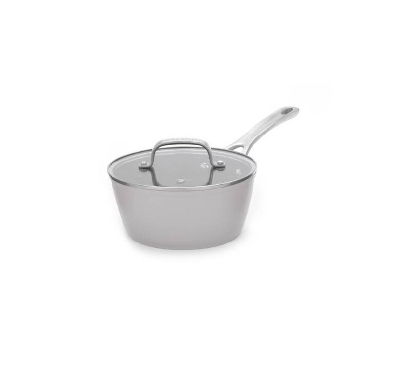 LAURA ASHLEY Kasserolle Laura Ashley - Kochgeschirr - Kochtöpf 18cm Dark Dove Grey Pendeford, (1-tlg) von LAURA ASHLEY