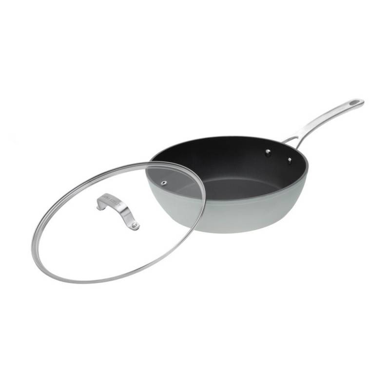 LAURA ASHLEY Kasserolle Laura Ashley Pfannen 28cm Aluminium-Sauteuse Antihaft Sage Leaf, (1-tlg) von LAURA ASHLEY