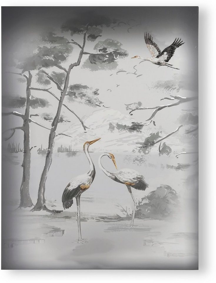 LAURA ASHLEY Leinwandbild Animalia, (1 St), Leinwandbild Metallic 80x60cm von LAURA ASHLEY