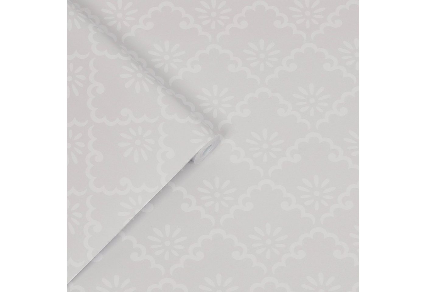 LAURA ASHLEY Vliestapete Coralie, texturiert, floral, (1 St), 10mx52cm von LAURA ASHLEY