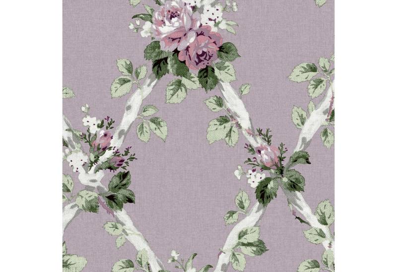 LAURA ASHLEY Vliestapete Elwyn, glatt, Motiv, (1 St), Motiv von LAURA ASHLEY