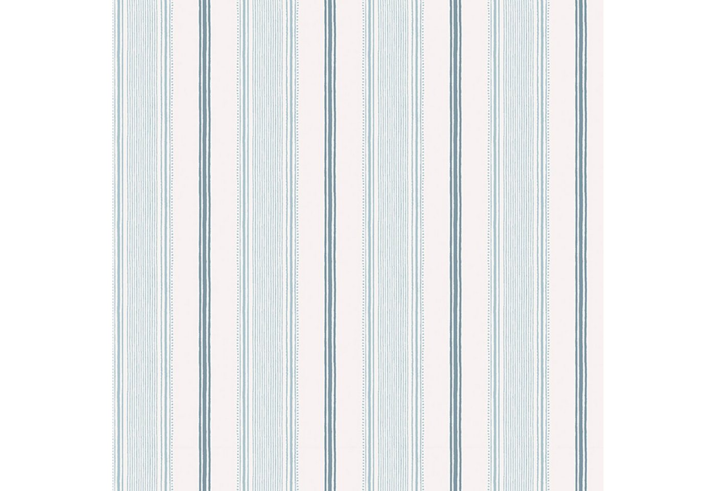 LAURA ASHLEY Vliestapete Heacham Stripe, glatt, Motiv, (1 St), Motiv von LAURA ASHLEY