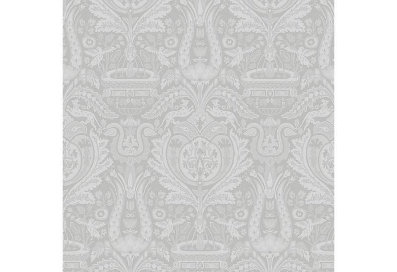 LAURA ASHLEY Vliestapete Heraldic Damask, gemustert, FSC® zertifiziert, mit lebhaftem Druck, 10 Meter Länge von LAURA ASHLEY