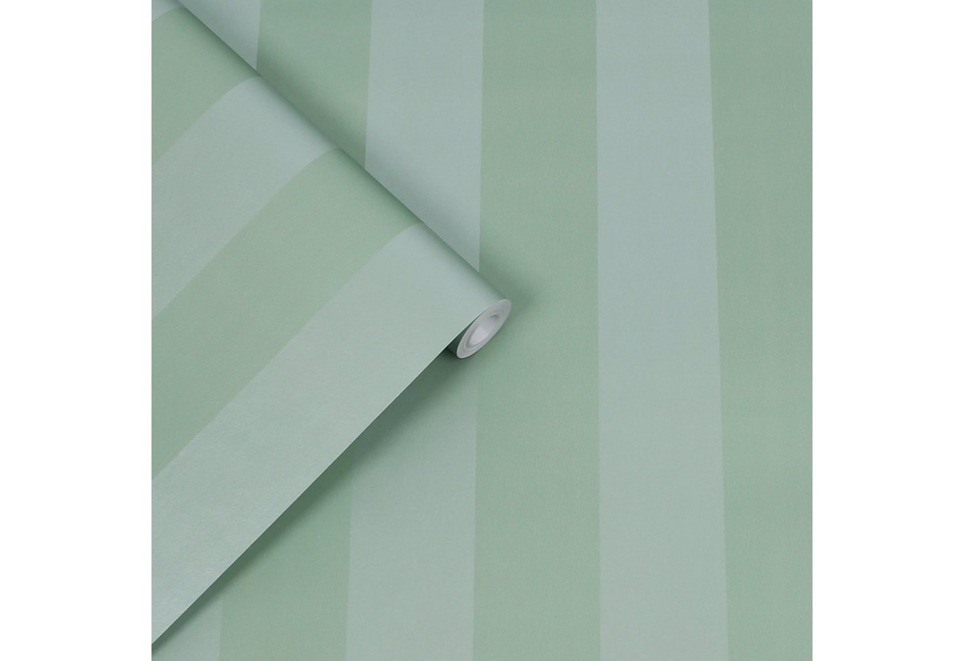LAURA ASHLEY Vliestapete Lille Pearlescent Stripe, texturiert, natürlich, (1 St), 10mx52cm von LAURA ASHLEY