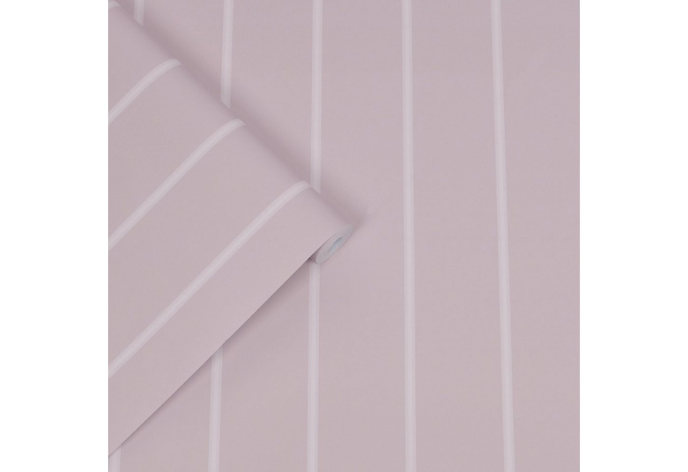 LAURA ASHLEY Vliestapete Saltram Stripe, texturiert, natürlich, (1 St), 10mx52cm von LAURA ASHLEY