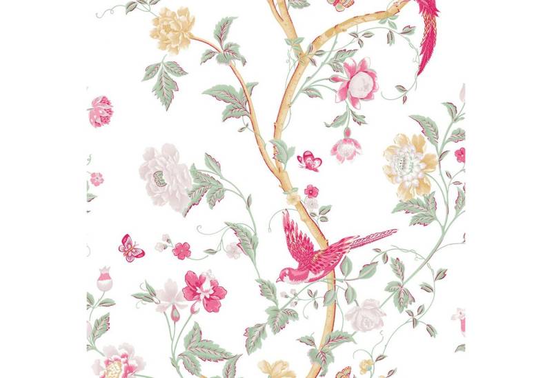 LAURA ASHLEY Vliestapete Summer Palace, glatt, Motiv, (1 St), Motiv von LAURA ASHLEY