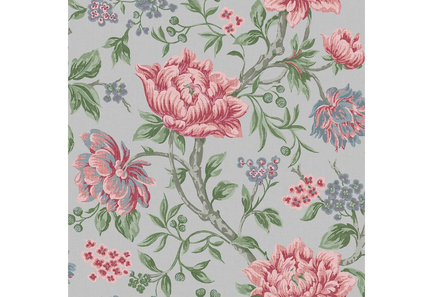 LAURA ASHLEY Vliestapete Tapestry Floral, FSC® zertifiziert, mit lebhaftem Druck, 10 Meter Länge von LAURA ASHLEY