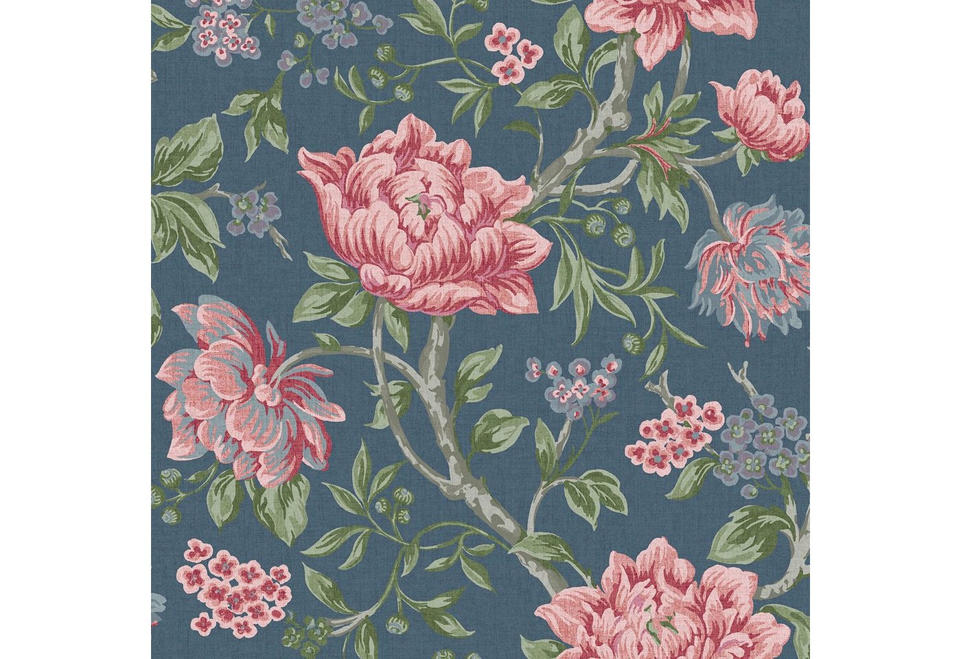 LAURA ASHLEY Vliestapete Tapestry Floral, FSC® zertifiziert, mit lebhaftem Druck, 10 Meter Länge von LAURA ASHLEY