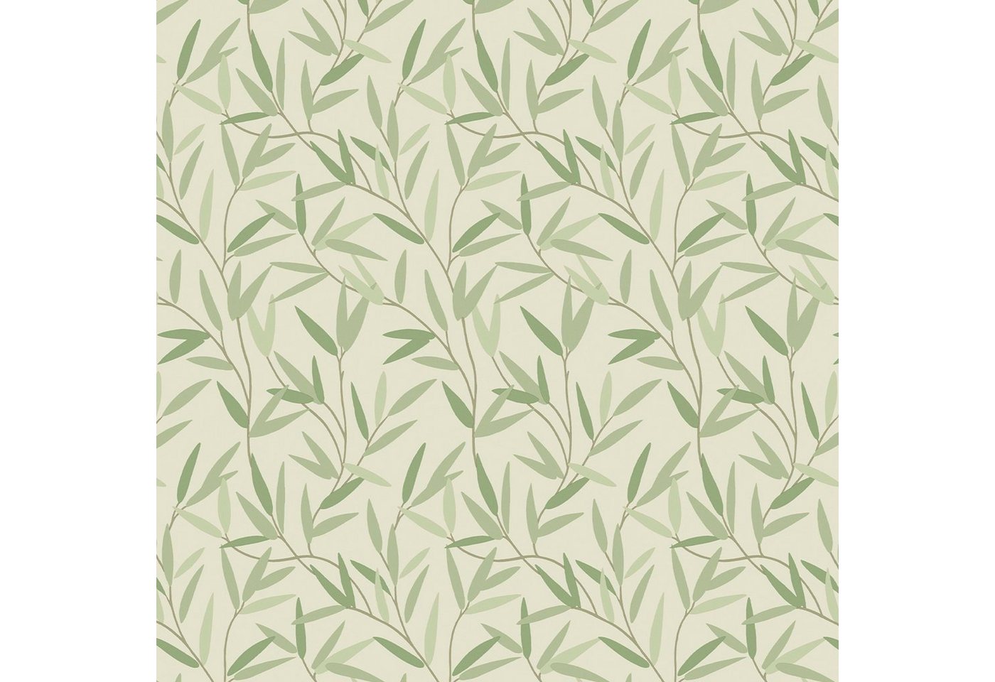 LAURA ASHLEY Vliestapete Willow Leaf, gemustert, FSC® zertifiziert, mit lebhaftem Druck, 10 Meter Länge von LAURA ASHLEY