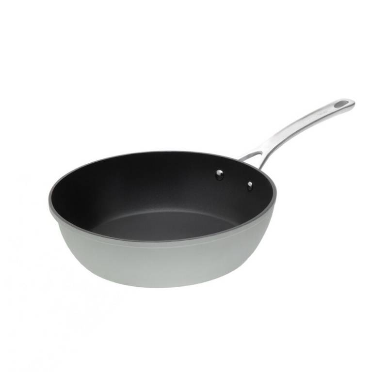 LAURA ASHLEY Wok Laura Ashley - Wok geschmiedeter Aluminium Antihaft 30cm Sage Leaf, (1-tlg) von LAURA ASHLEY
