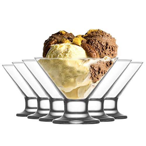 Lav Crema - Dessert-/Eisschalen aus Glas - 165 ml - 12 Eisschalen von Lav