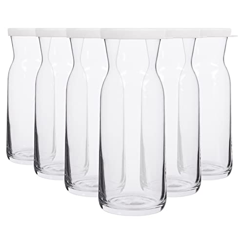 LAV Fonte Glas Carafes - 700ml - Weißer Deckel - 6. Packung LAV Fonte Glas Carafes - 700ml - Weißer Deckel - 6. Packung von LAV