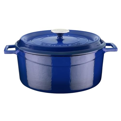 CASSEROLE ROND 280 MM 6.70 LTR LVYTC28K2B BLUE/BLACK CASSEROLE ROND 280 MM 6.70 LTR LVYTC28K2B BLUE/BLACK von Lava Cookware