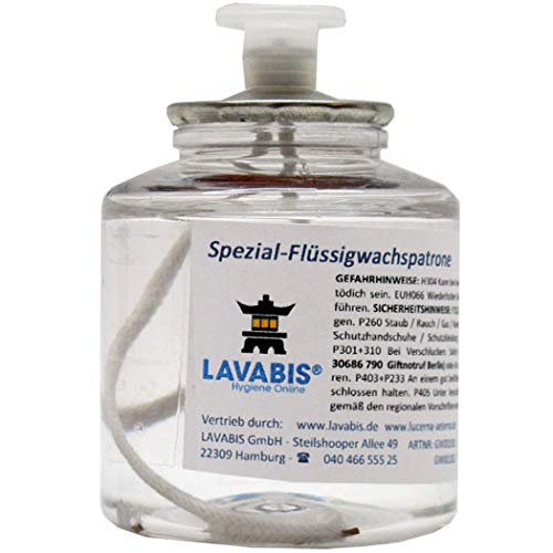 LAVABIS 12 Stück Flüssigwachspatronen, 24 Std, 12 x 80 ml LAVABIS 12 Stück Flüssigwachspatronen, 24 Std, 12 x 80 ml von LAVABIS