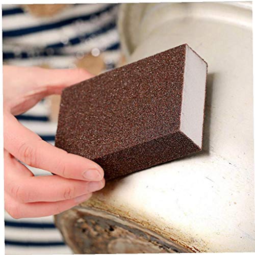 Emery Schwamm, Magie Carborundum Schwamm Waschen Küchenreiniger Werkzeug, Geruch Durable Thick Sponge Entkalken Rust Startseite Geschirr Badezimmer Reinigungspads von LAVALINK