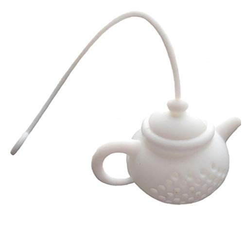 Tee-strainerteapot-form Tee-sieb Silikon Teebeutel Blatt Filter Diffusor Teegeschirr Teekanne Zubehör Küche Gadget von LAVALINK