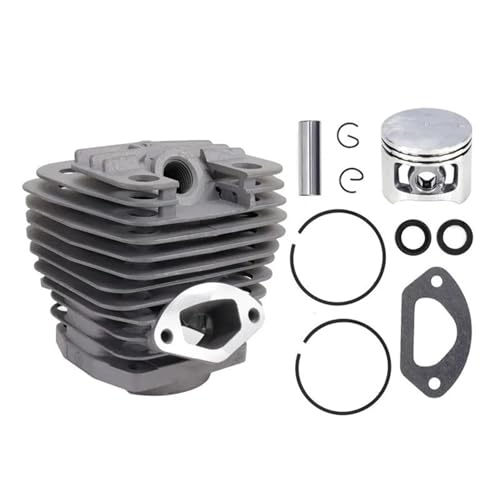 LAVAS 1 Set 58CC Dual Channel Zylinder und Kolben Set for Kettensäge Pinsel Cutter Zubehör Garten Werkzeug Teile Zylinder Kolben Set von LAVAS