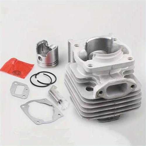 LAVAS 1 stück Kolben Zylinder Kolben Kit EDELSTAHL FITTING Geeignet for Hedge Trimmer 2-hub 40-50 Rasenmäher von LAVAS