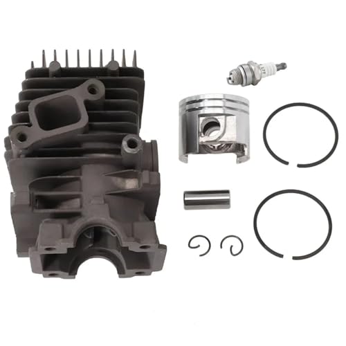 LAVAS 37mm Zylinderkolbensatz for Stihl MS192T MS192TC Kolbensatz 020 1137 1201 1203 Kolbenringe Montage Langlebig von LAVAS