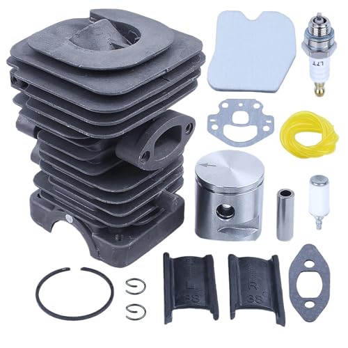 LAVAS 39mm Zylinder Kolben Lager Kit for Husqvarna 240 236 235 236E 240E Kettensäge 545050417 Carb Schalldämpfer Dichtung Luft Kraftstoff Filter Linie LAVAS 39mm Zylinder Kolben Lager Kit for Husqvarna 240 236 235 236E 240E Kettensäge 545050417 Carb Schalldämpfer Dichtung Luft Kraftstoff Filter Linie von LAVAS