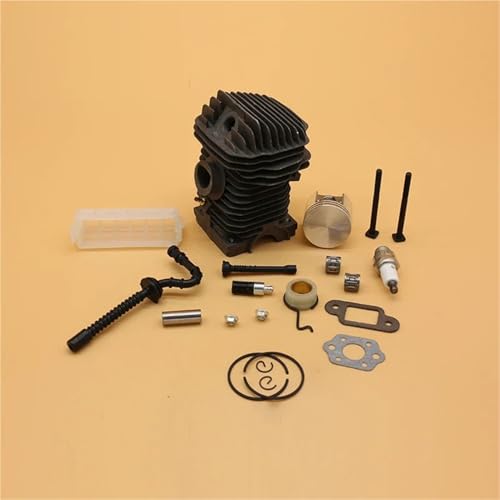 LAVAS 40MM 42,5MM NIKASIL Zylinder Kolben Ringe Lager Zündkerze Fit for STIHL 025 MS250 023 MS230 Kettensäge Rebuild Set ersatzteile(MS250 42.5MM) von LAVAS