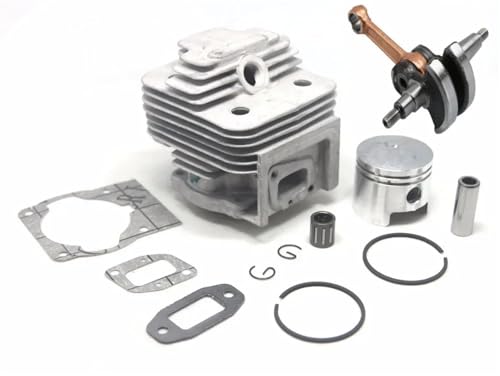 LAVAS 40mm & 44mm Zylinderkolben-Kurbelwellensatz passend for 43CC 52CC 1E44F-5 44F-5 44-5 BG520 CG520 CG430 1E40F-5 40-5 Freischneider-Trimmer(44-5 44mm) von LAVAS