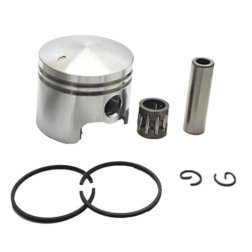 LAVAS 44MM Zylinder Dichtung Kolben Ring Kit Set for Mitsubishi TL52 BG520 Pinsel Cutter Cut-Off Saw Zylinder Kolben Kit ersatz(Piston kit(7pcs)) von LAVAS