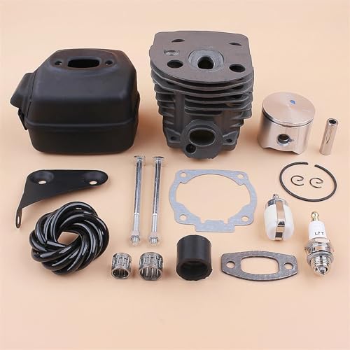 LAVAS 45mm Zylinderkolben Schalldämpfer Halterung Bolzen Motorsatz for HUSQVARNA 50 51 55 Benzin-Kettensäge Motor Ersatzteile 503168301, 501766605 LAVAS 45mm Zylinderkolben Schalldämpfer Halterung Bolzen Motorsatz for HUSQVARNA 50 51 55 Benzin-Kettensäge Motor Ersatzteile 503168301, 501766605 von LAVAS