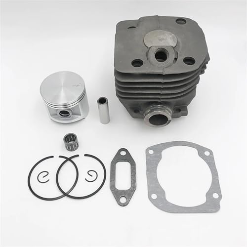 LAVAS 48mm 50mm 52mm Zylinderkolbendichtungssatz for Husqvarna 362 365 371 372 Kettensäge #503939372 Ringe Pin/Finger Sicherungsringe NEUE Teile(52MM Cylinder 372) von LAVAS