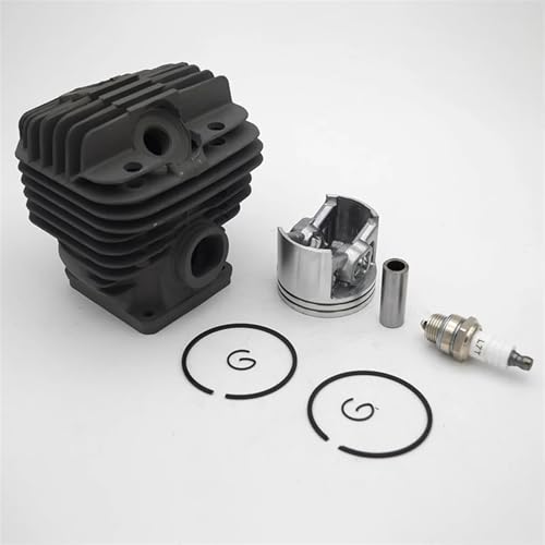 LAVAS 50 mm Zylinderkolben, 12 mm Stift, passend for Stihl MS440 MS 044 044R 044W MS440RZ MS440VWZ MS440Z Kettensägenmotorteile #1128 020 1227 von LAVAS